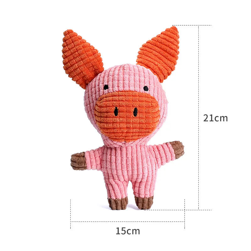 Brinquedo Plush com Apito - Animal Collection