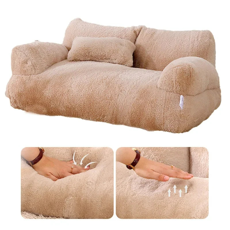 Cama Lux Plush para Cães e Gatos