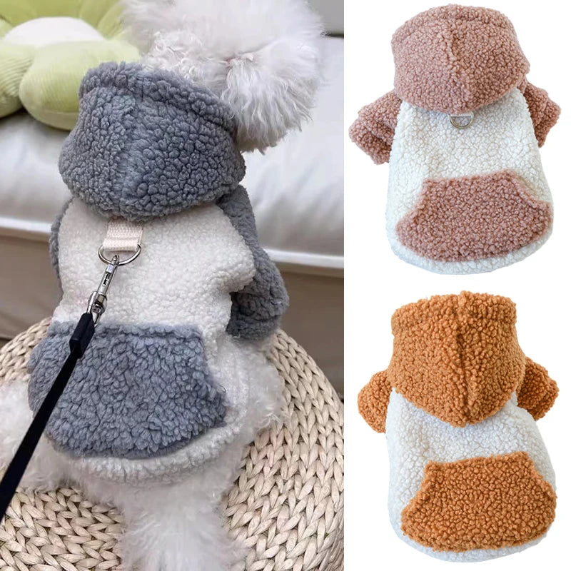 Casaco Plush Moletom com Capuz